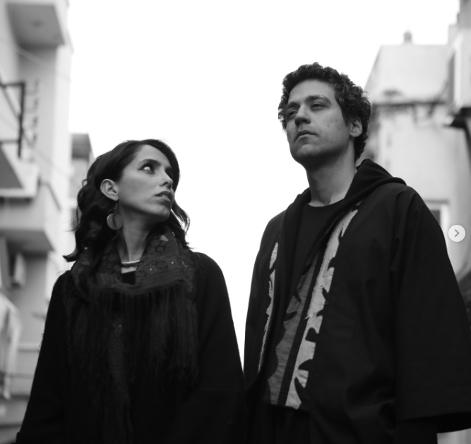 Etyen & Salwa Jaradat

Salwa Jaradat, a Palestinian singer, collaborates with Lebanese producer  Etyen in their EP "Galah Waji," exploring themes of mother-tongue and resistance. Salwa's migration to Lebanon integrated her into its music scene, while Etyen's electronica expertise brings a fresh sonic realm to traditional roots.